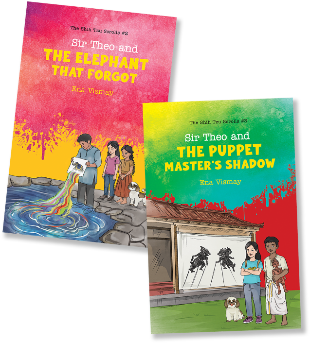 The Elephant That Forgot and The Puppet Master's Shadow books