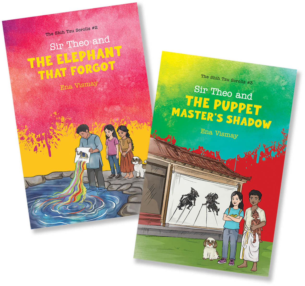 The Elephant That Forgot and The Puppet Master's Shadow books